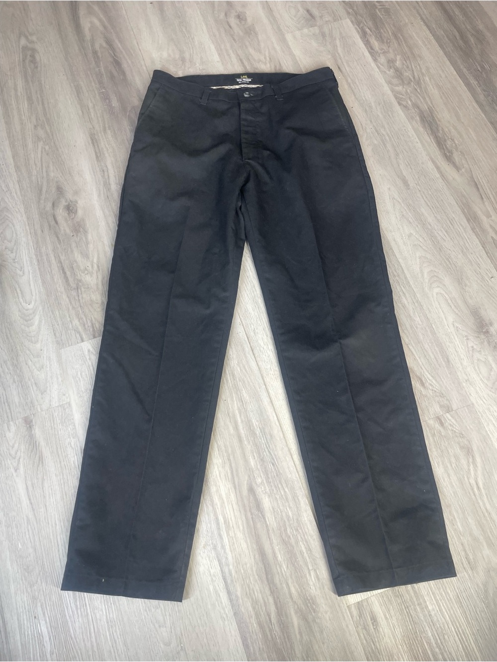 Lee Men's Black Chino Pants